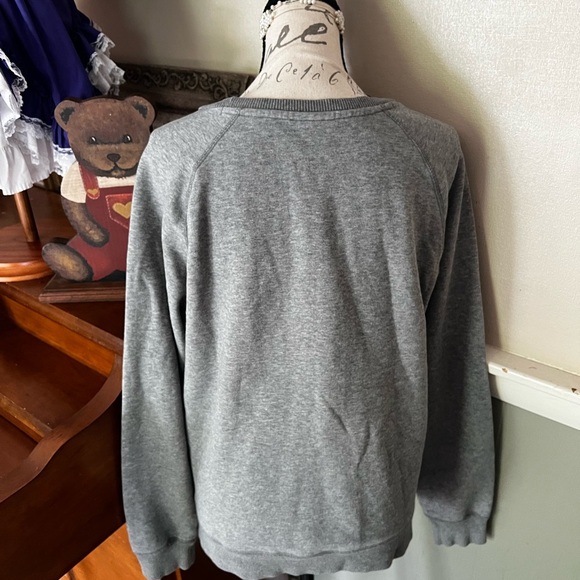 PUMA AUTHENTIC SPORTSWEAR HEATHER GREY SWEATSHIRT M - Picture 4 of 5